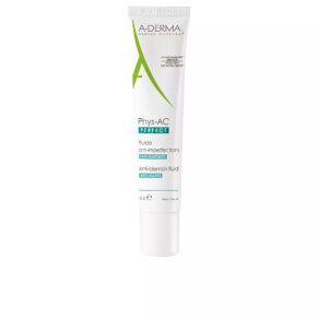 Kem điều trị mụn trứng cá & loại bỏ đầu đen A-Derma PHYS-AC PERFECT fluido facial anti-imperfecciones y m...