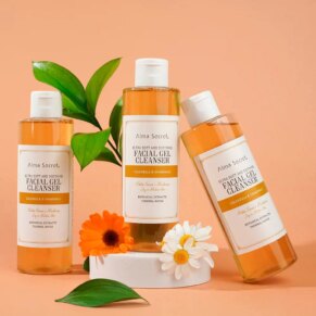 Sữa rửa mặt Alma Secret FACIAL GEL CLEANSER gentle and calming calendula &...