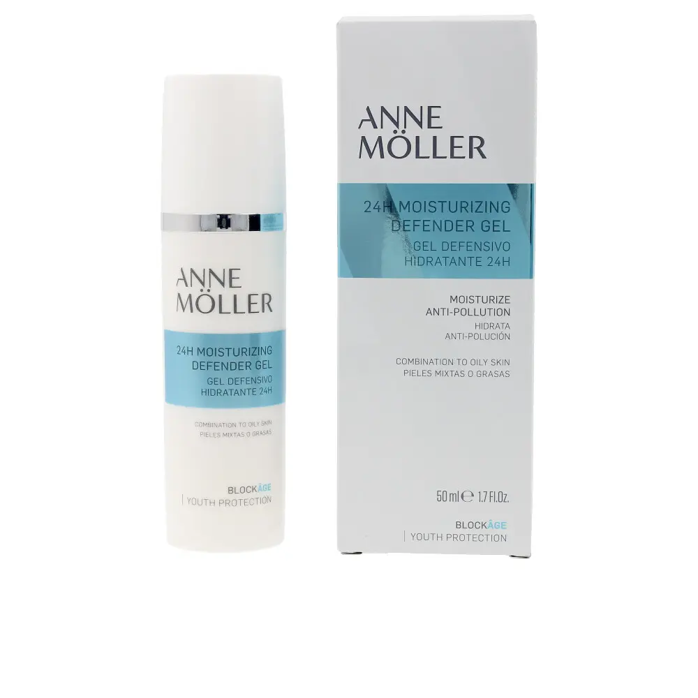 Anne Möller BLOCKÂGE 24h moisturizing defense gel 2 BLOCKÂGE 24h moisturizing defense gel Kem chống lão hóa & điều trị chống nhăn chính hãng Anne Möller