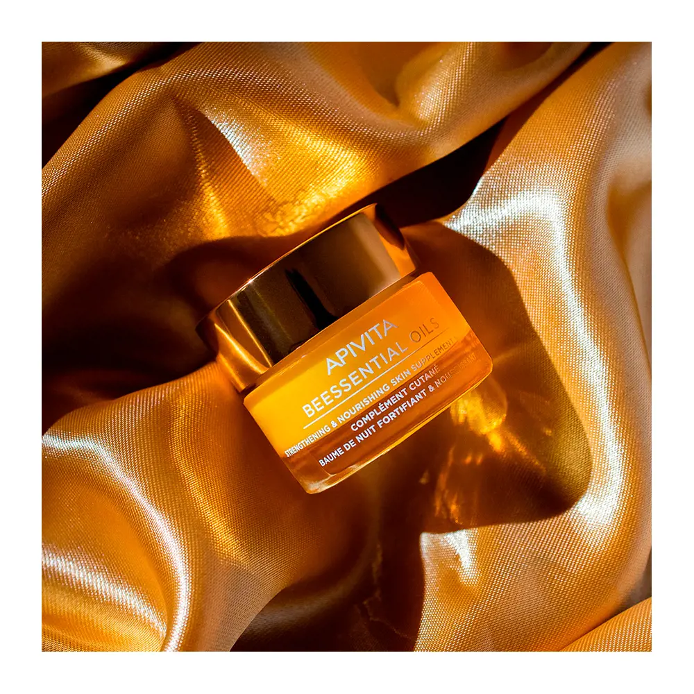 Apivita BEESSENTIAL OILS bálsamo de noche 2 BEESSENTIAL OILS bálsamo de noche Kem dưỡng ẩm chính hãng Apivita