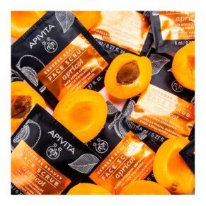 EXPRESS BEAUTY crema exfoliante suave con albaricoque Mặt nạ chính hãng Apivita