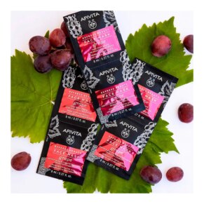 EXPRESS BEAUTY mascarilla facial antiarrugas con uva Mặt nạ chính hãng Apivita