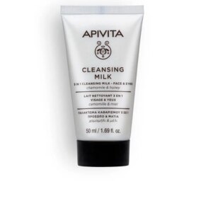 Sữa rửa mặt Apivita MILKY CLEANSER 3 in 1 for face and eyes