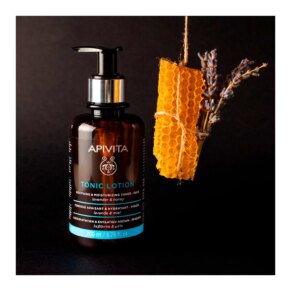 TÓNICO FACIAL 2 EN 1 con lavanda y miel Nước hoa hồng chính hãng Apivita