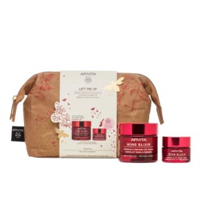 Bộ chăm sóc da Apivita WINE ELIXIR CREMA LIGERA SET