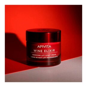 WINE ELIXIR renewing lift night cream Kem chống lão hóa & điều trị chống nhăn chính hãng Apivita