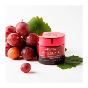 WINE ELIXIR wrinkle & firmness lift cream light textu... Kem chống lão hóa & điều trị chống nhăn chính hãng Apivita