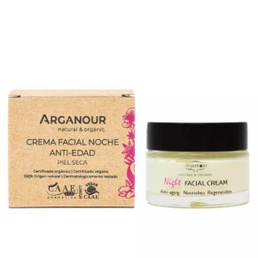 Kem chống lão hóa & điều trị chống nhăn Arganour ARGAN crema de noche anti-edad