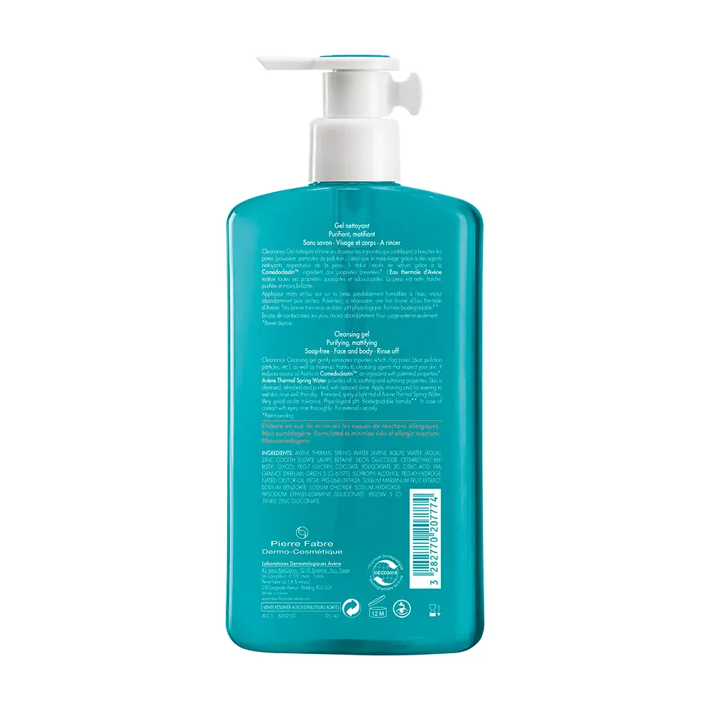 Avène CLEANANCE gel limpiador “PVP 12,90€” 2 CLEANANCE gel limpiador “PVP 12,90€” Sữa rửa mặt chính hãng Avène