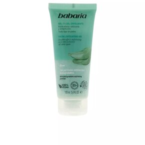 Tẩy tế bào chết da mặt Babaria ALOE VERA gel exfoliante facial