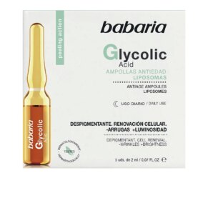 Kem chống lão hóa & Điều trị chống nhăn Babaria GLYCOLIC ACID renovación celular ampollas