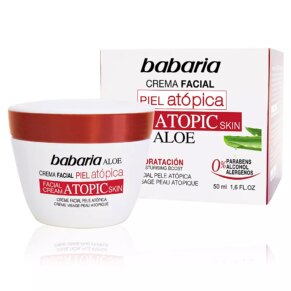 Kem dưỡng ẩm Babaria PIEL ATÓPICA aloe vera crema facial 0%