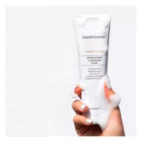 PURE PLUSH gentle deep cleansing foam Khuôn mặt sạch hơn chính hãng bareMinerals