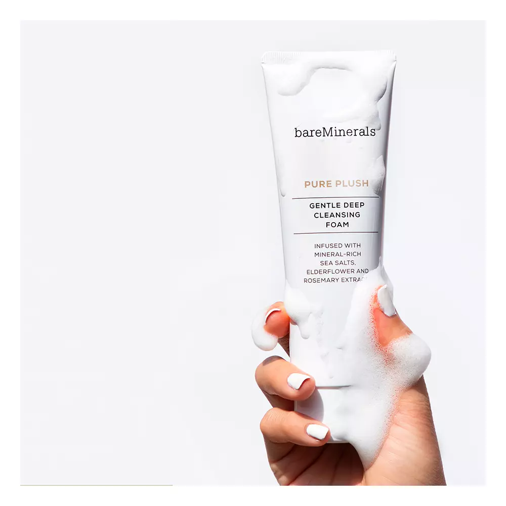 bareMinerals PURE PLUSH gentle deep cleansing foam 2 PURE PLUSH gentle deep cleansing foam Khuôn mặt sạch hơn chính hãng bareMinerals