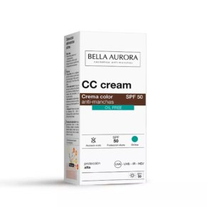 Bella Aurora CC CREAM anti-manchas oil free SPF50 Kem dưỡng ẩm