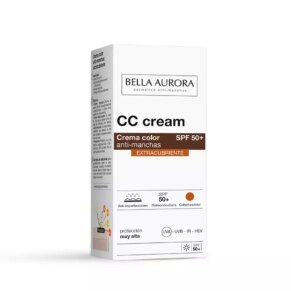 Bella Aurora CC CREAM extracubriente SPF50+ 5 Bella Aurora CC CREAM extracubriente SPF50+ Kem dưỡng ẩm