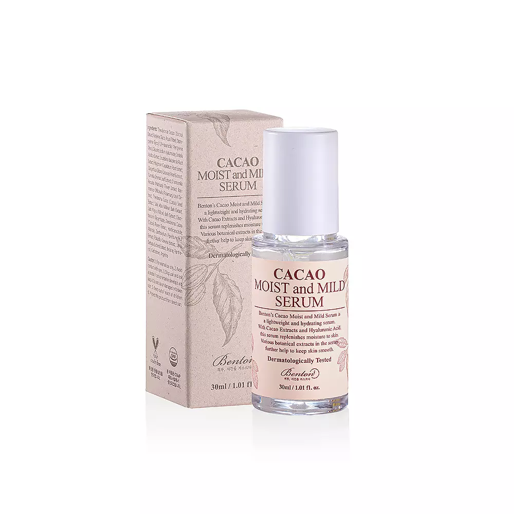 Benton CACAO MOIST AND MILD serum 3 Benton CACAO MOIST AND MILD serum Kem dưỡng ẩm