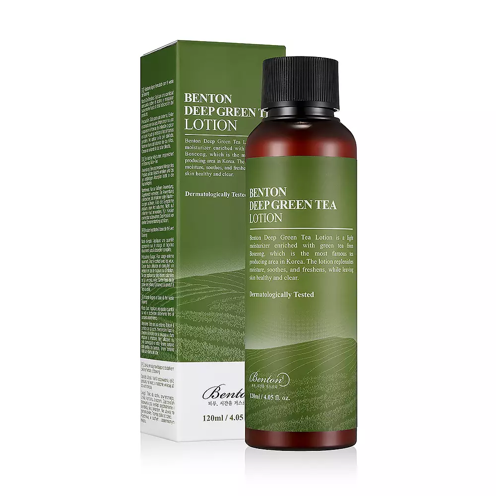 Benton DEEP GREEN TEA lotion 2 DEEP GREEN TEA lotion Kem dưỡng ẩm chính hãng Benton