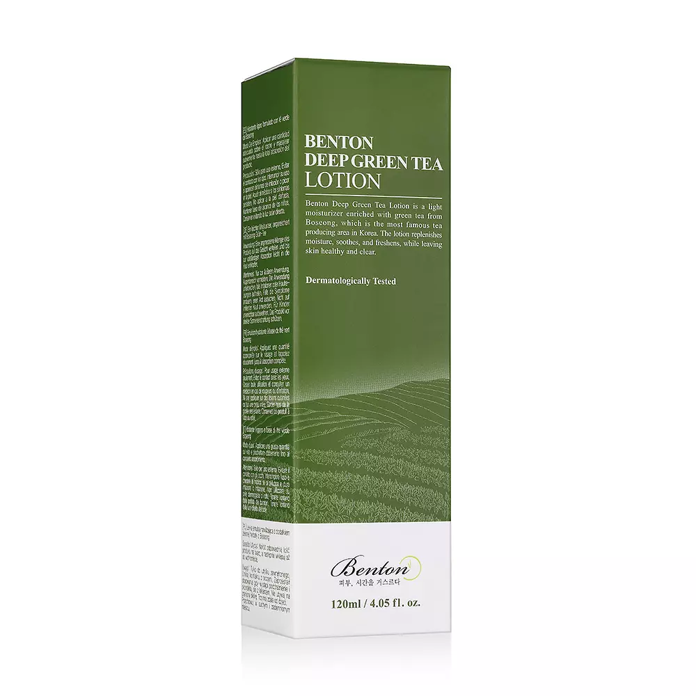 Benton DEEP GREEN TEA lotion 3 Benton DEEP GREEN TEA lotion Kem dưỡng ẩm