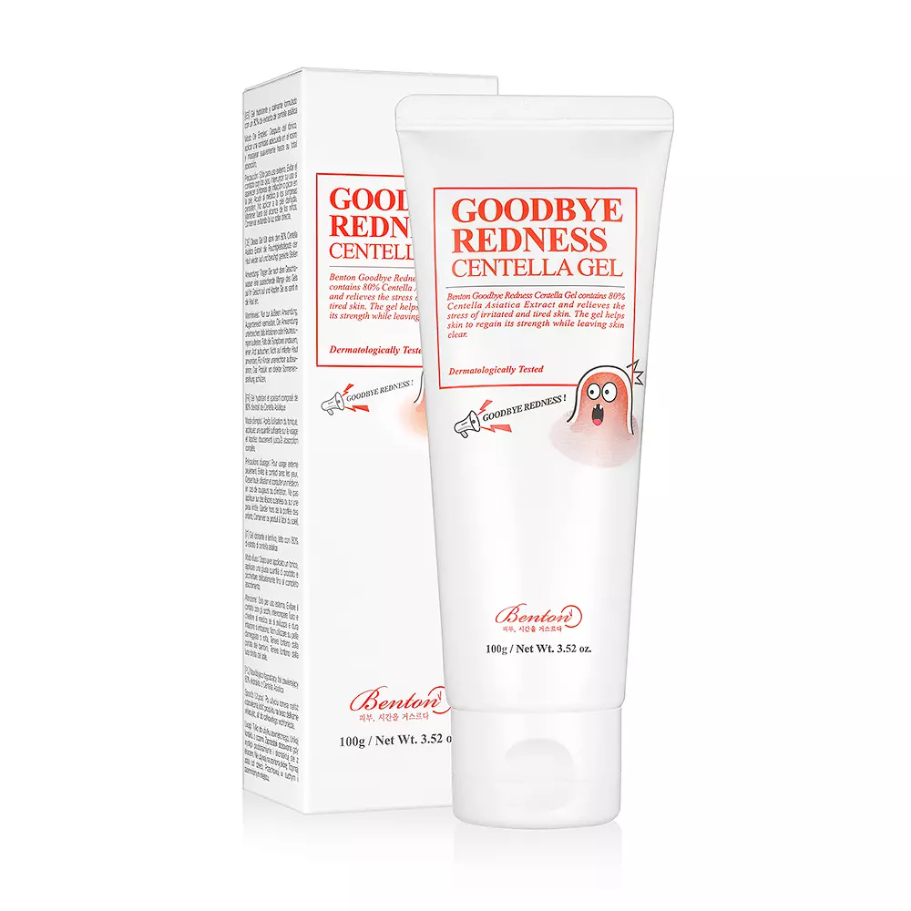 Benton GOODBYE REDNESS CENTELLA gel 2 GOODBYE REDNESS CENTELLA gel Kem dưỡng ẩm chính hãng Benton