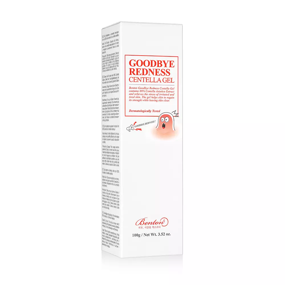 Benton GOODBYE REDNESS CENTELLA gel 3 Benton GOODBYE REDNESS CENTELLA gel Kem dưỡng ẩm