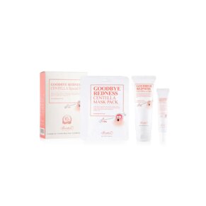 GOODBYE REDNESS CENTELLA SPECIAL SET Bộ chăm sóc da chính hãng Benton