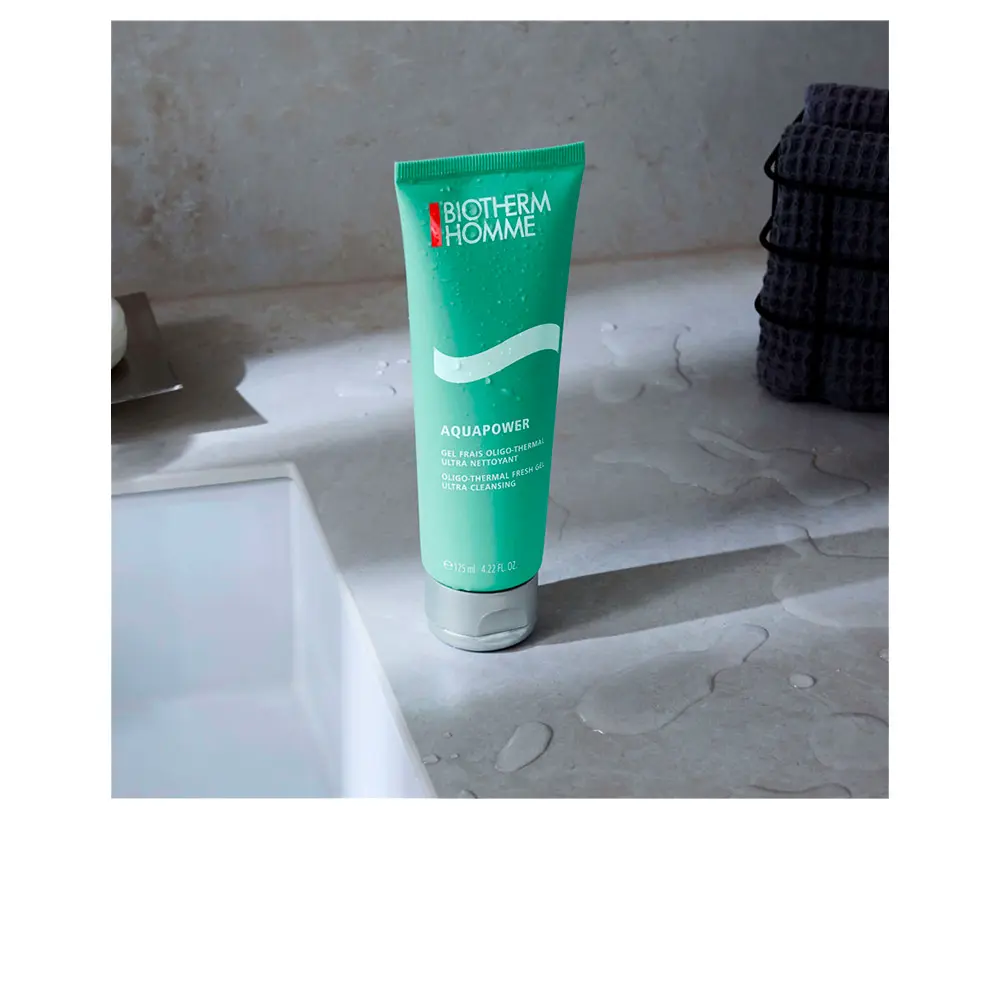 Biotherm HOMME AQUAPOWER oligo-thermal cleanser 3 Biotherm HOMME AQUAPOWER oligo-thermal cleanser Sữa rửa mặt