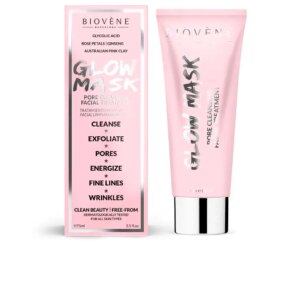 Kem điều trị mụn trứng cá & mặt nạ da đen Biovene GLOW MASK pore cleansing facial treatment