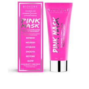 Mặt nạ Kem dưỡng ẩm da mặt Biovene PINK MASK glowing complexion peel-off treatment