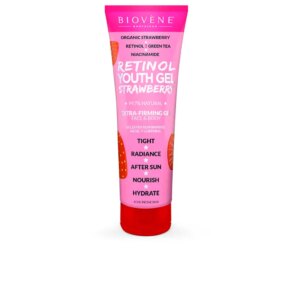 Kem dưỡng ẩm Biovene RETINOL YOUTH GEL STRAWBERRY extra-firming face & bo...