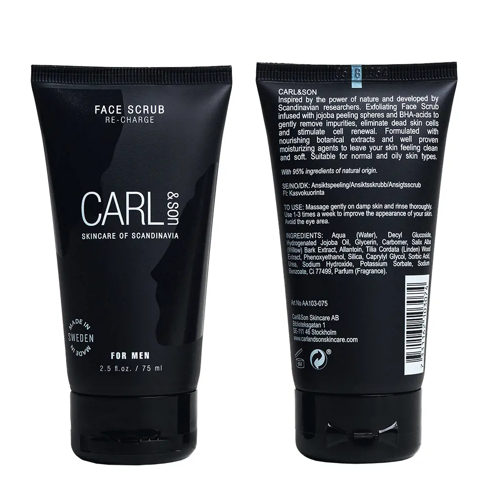 Carl&son FACE SCRUB 2 FACE SCRUB Tẩy tế bào chết da mặt chính hãng Carl&son