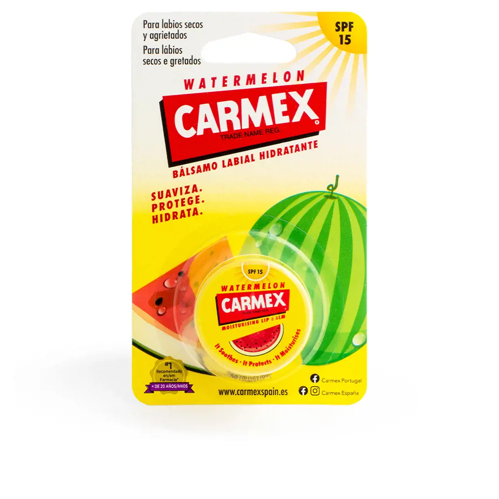 Carmex SANDÍA bálsamo hidratante tarro 2 SANDÍA bálsamo hidratante tarro Son dưỡng môi son dưỡng chính hãng Carmex