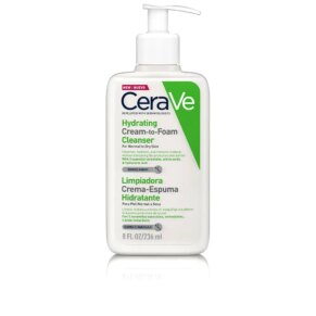Sữa rửa mặt Cerave HYDRATING CREAM-TO-FOAM cleanser for normal to dry skin