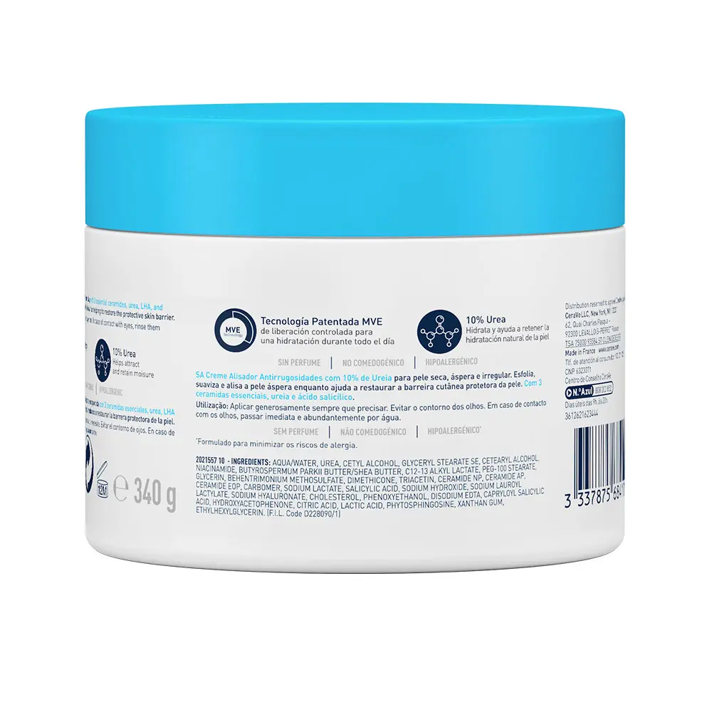 Cerave SA SMOOTHING CREAM for dry, rough, bumpy skin 2 SA SMOOTHING CREAM for dry, rough, bumpy skin Kem dưỡng ẩm da mặt chính hãng Cerave