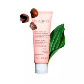 Clarins DOUX NETTOYANT MOUSSANT apaisant 4 DOUX NETTOYANT MOUSSANT apaisant Sữa rửa mặt chính hãng Clarins