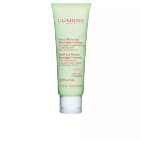 Khuôn mặt sạch hơn Clarins DOUX NETTOYANT MOUSSANT purifiant