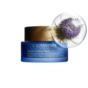 Clarins MULTI-ACTIVE crème légère nuit 7 Kem dưỡng ẩm Clarins MULTI-ACTIVE crème légère nuit