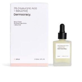 Kem dưỡng ẩm da mặt Dermocracy 3% HYALURONIC ACID + BAKUCHIOL facial serum