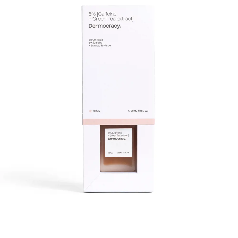 Dermocracy 5% CAFFEINE + GREEN TEA EXTRACT face serum 3 Dermocracy 5% CAFFEINE + GREEN TEA EXTRACT face serum Kem siết da & làm săn chắc