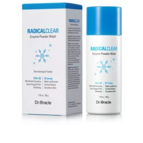 RADICAL CLEAR enzyme powder wash Tẩy tế bào chết da mặt chính hãng Dr. Oracle