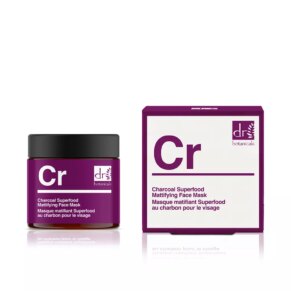Mặt nạ Dr. Botanicals CHARCOAL SUPERFOOD mattifying face mask