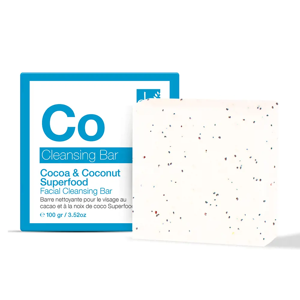 Dr. Botanicals COCOA&COCONUT SUPERFOOD cleansing bar 4 Sữa rửa mặt Dr. Botanicals COCOA&COCONUT SUPERFOOD cleansing bar