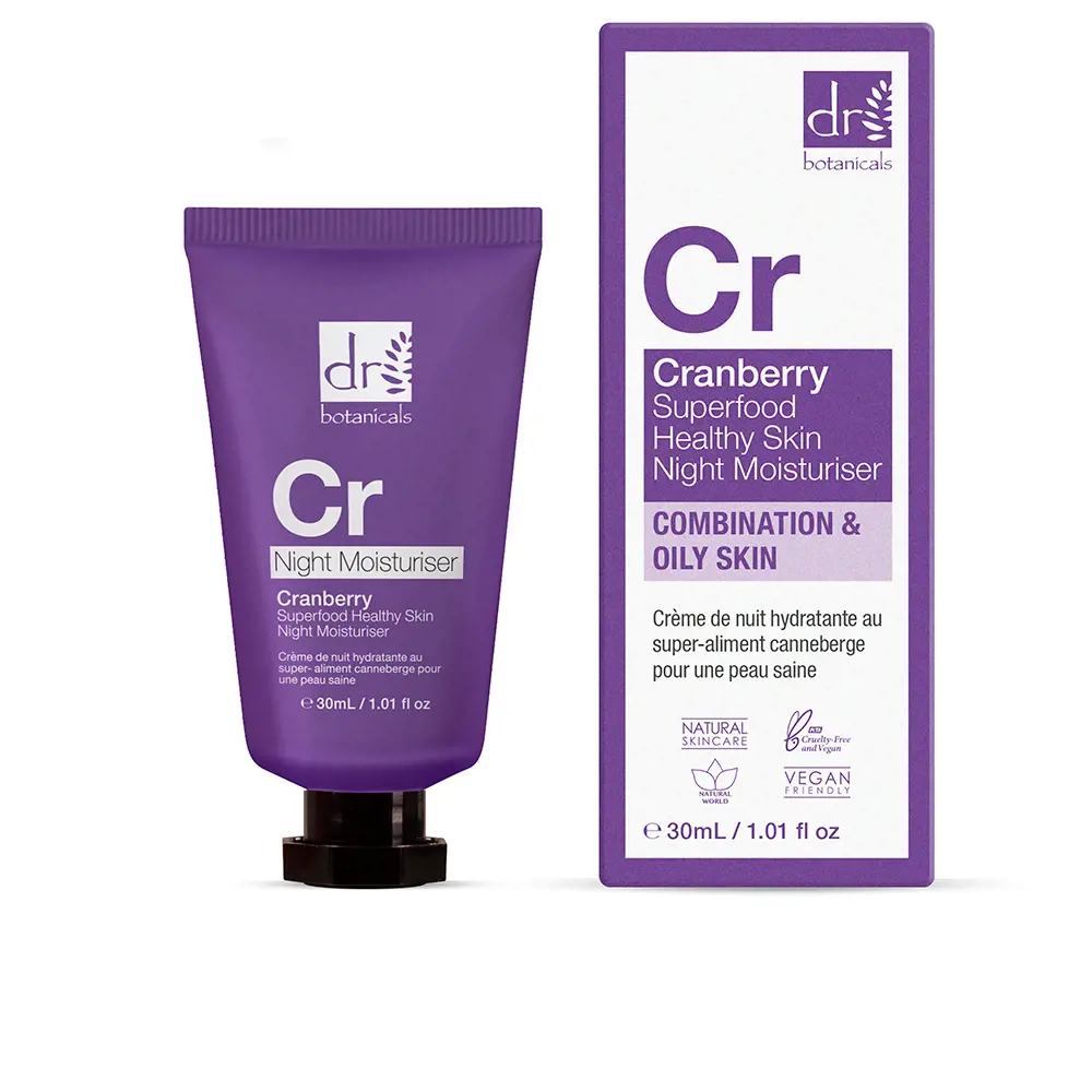 Dr. Botanicals CRANBERRY SUPERFOOD night moisturiser 2 CRANBERRY SUPERFOOD night moisturiser Kem dưỡng ẩm chính hãng Dr. Botanicals