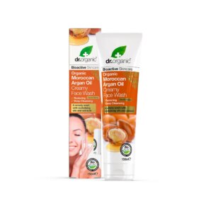 ARGAN facial cleanser Sữa rửa mặt chính hãng Dr. Organic