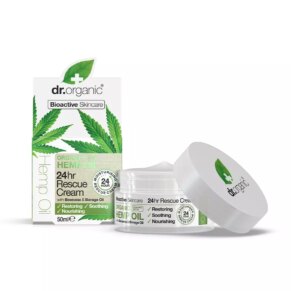 Kem dưỡng ẩm Dr. Organic BIOACTIVE ORGANIC aceite de cáñamo crema rescate 24h