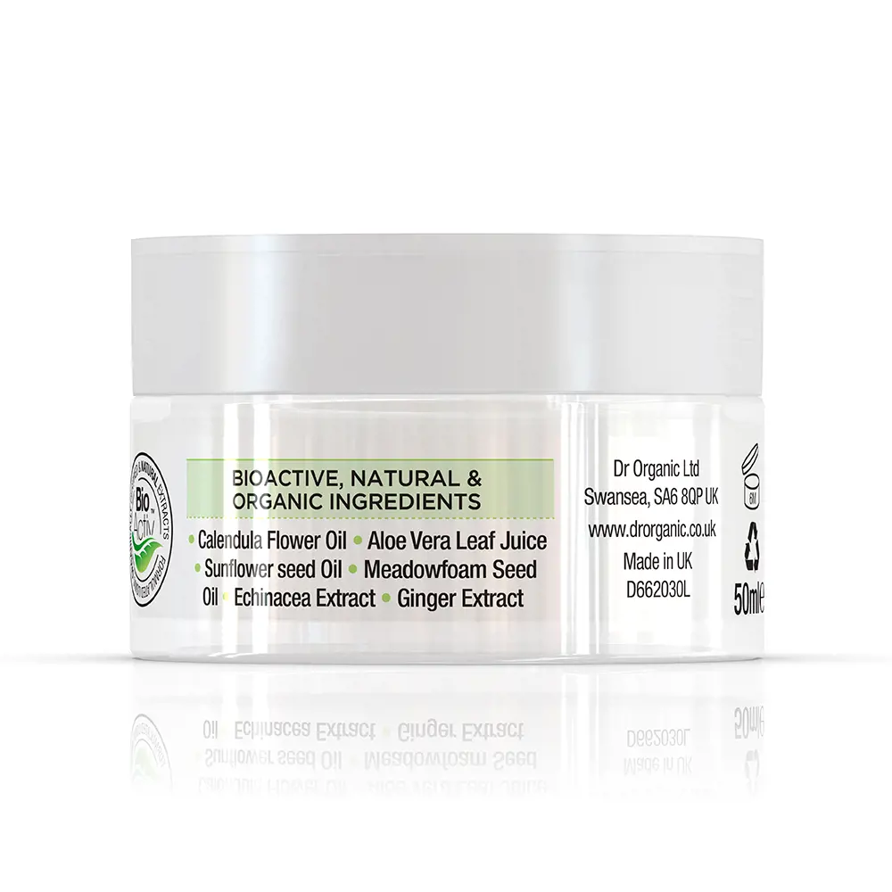 Dr. Organic CALENDULA moisturizing cream 3 Dr. Organic CALENDULA moisturizing cream Kem dưỡng ẩm cơ thể