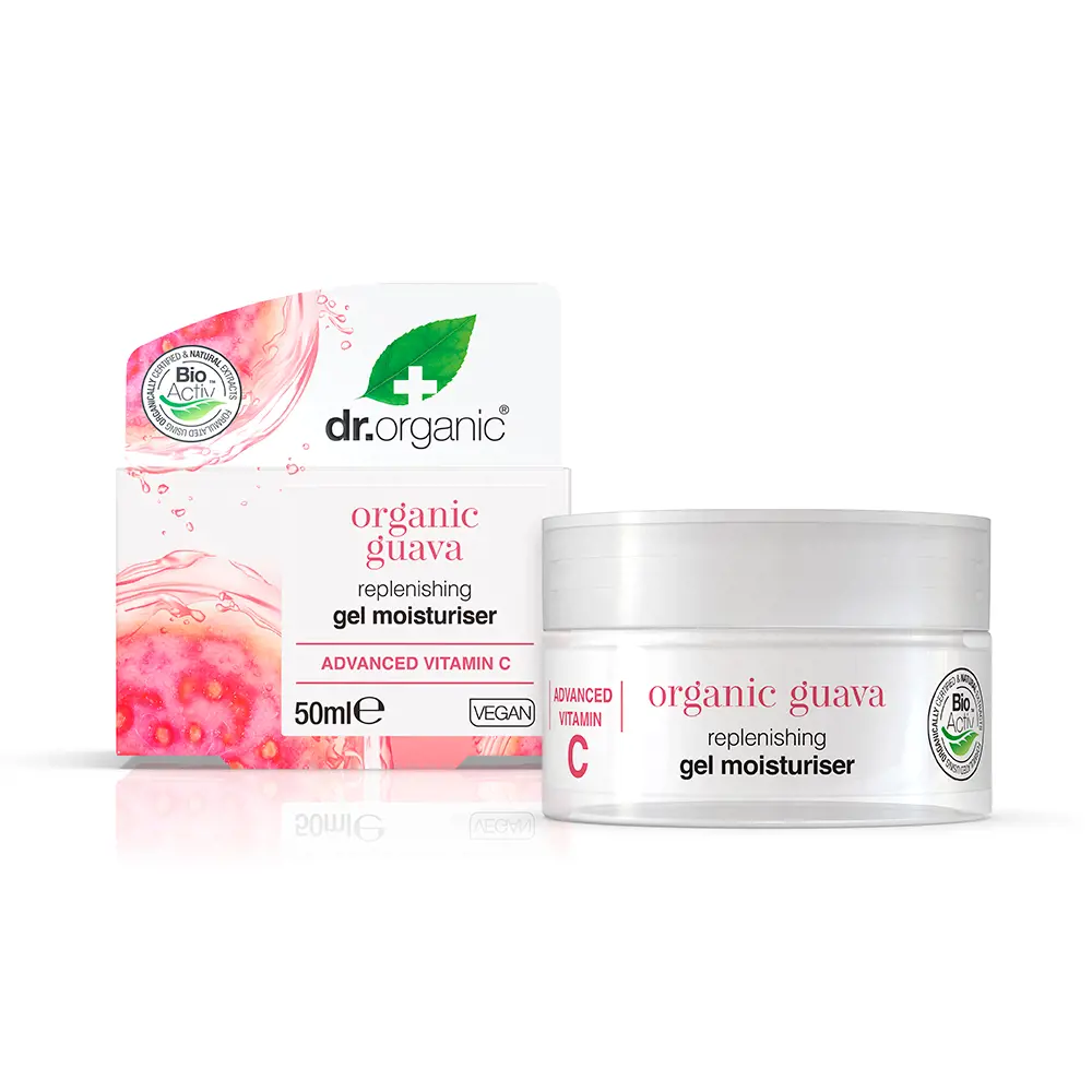 Dr. Organic GUABA moisturizing gel 2 GUABA moisturizing gel Kem dưỡng ẩm chính hãng Dr. Organic