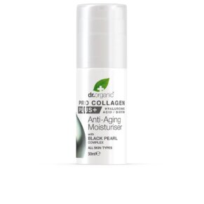 Kem chống lão hóa & điều trị chống nhăn Dr. Organic PRO COLLAGEN+ black pearl antiaging cream