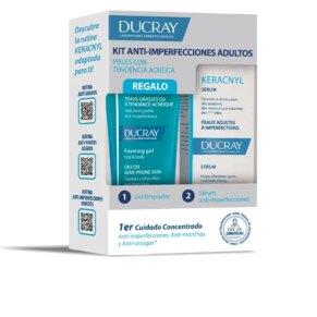 Kem dưỡng ẩm Ducray KERACNYL ANTI-IMPERFECCIONES ADULTOS SET