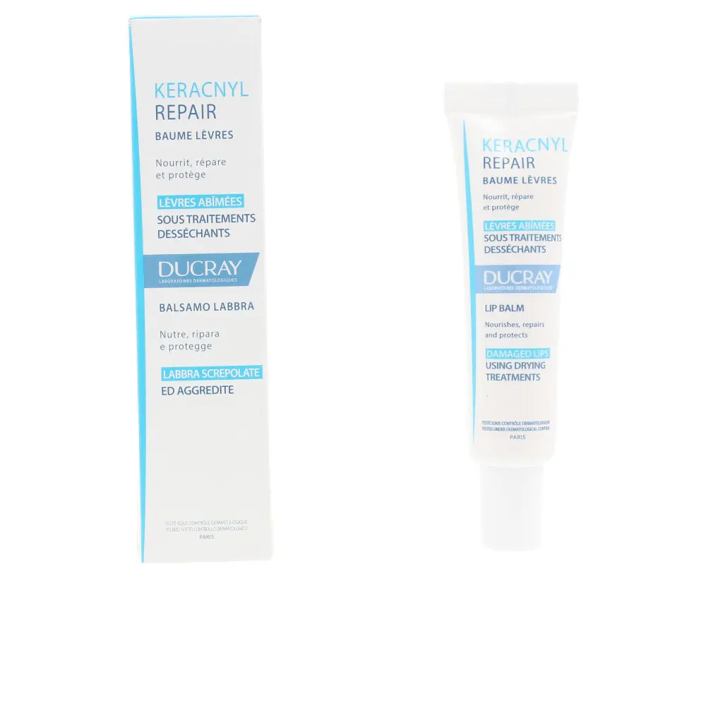 Ducray KERACNYL REPAIR lip balm 2 KERACNYL REPAIR lip balm Son dưỡng môi chính hãng Ducray